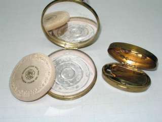   217MOP) VINTAGE MAX FACTOR MOTHER OF PEARL COMPACT AND LIPSTICK CASE