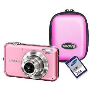   Inov8 Pink Hard Camera Case & Samsung 2GB SD Memory Card Electronics