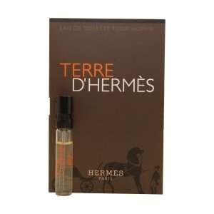  TERRE DHERMES by Hermes EDT SPRAY VIAL ON CARD MINI For 