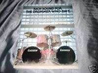 Ludwig Drums   Rocker Series   Rich Sound 1989 Ad  