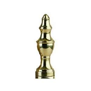 Omnia 085/URN2 VC Solid Brass Hinges Vintage Copper Finial Door Hinge