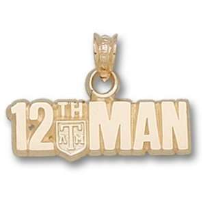   The 12Th Man Horizon Pendant (Gold Plated)