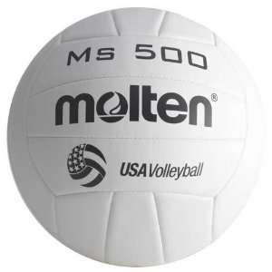  Molten White Synthetic Leather Volleyball Sports 