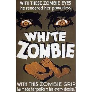  Vintage Horror Movie Poster White Zombie