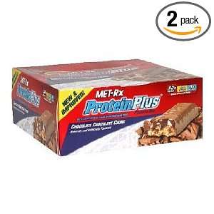 Met rx Protein Plus Protein Bar, Chocolate Roasted Peanut with Caramel 