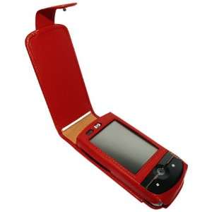  Piel Frama 432 Red Leather Case for HP iPAQ Data Messenger 