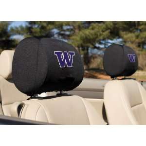   82054   Washington Huskies Headrest Covers Set Of 2
