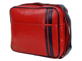 Ben Sherman Retro Shoulder/ Messenger Bag   Red  