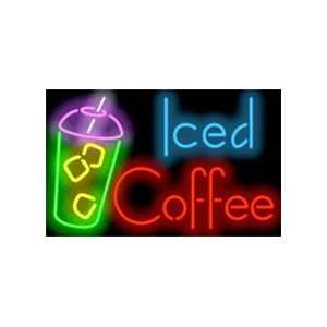  Iced Coffee Neon Sign