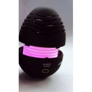  Etronics4u Tumbler Egg Shape Mini Speaker with LED Light 