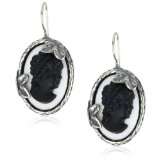 gem kingdom royal vintage love silver wire with cameos earrings