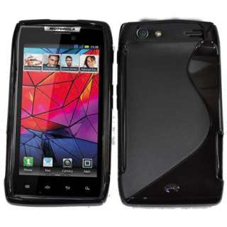 Case for Motorola Droid Razr Razor Black Gel Cover Soft Thin XT910 