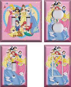 Disney Princesses #1 Light Switch Plate  