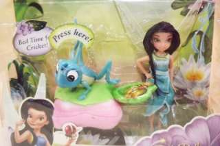 Disney Tinker SILVERMIST & CRICKET Great Fairy Rescue 8 pc Bed Time 