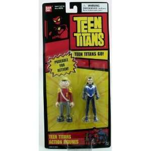   Teen Titans 3.5 Action Figures: Puppet King and Aqualad: Toys & Games