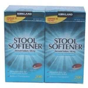  Kirkland Signature Stool Softener Docusate Sodium 100 mg 