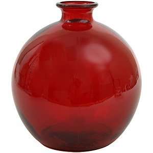    7 Red Glass Ball Vase, Large, Short, Medium: Everything Else