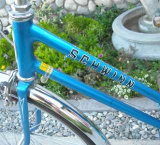   1978 Vintage Schwinn Blue Breeze Womans Girl 26 Bicycle Bike  