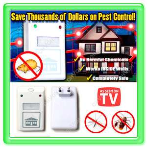 Pest Rodent Mouse Stop Control Repeller Electronic New  