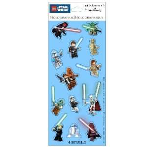  Lets Party By Hallmark LEGO Star Wars Foil Sticker Sheets 