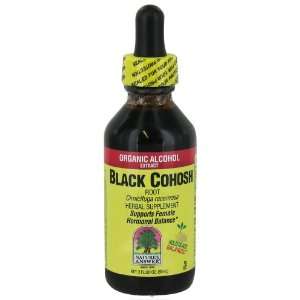  Natures Answer Black Cohosh Root Organic Alcohol 2 oz 
