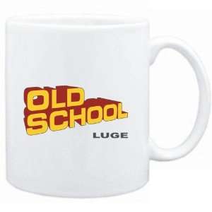  Mug White  OLD SCHOOL Luge  Sports