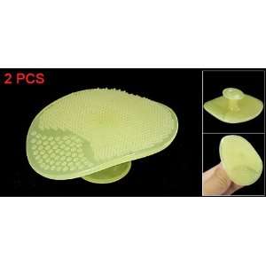  Rosallini Yellow Soft Silicon Ladies Facial Cleaning Pad 