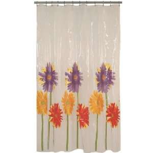  Maytex Sunny Daisy PEVA Shower Curtain, Multi