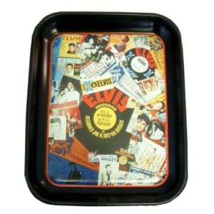  Elvis Collage Metal Tray Case Pack 12   499105 Patio 
