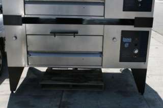 Lang Double Stone deck GPO Air Door Gas Pizza Oven  