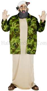 Most Wanted Osama Bin Laden Plus Size Adult Costume includes Robe 