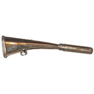   Small Curved Fog Horn, 7 1/4 inch Length, brass Musical Instruments