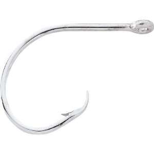 Mustad Hooks Circle Hook Ringed Curved in Point Anodic Finish size 11 