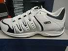   New Women Sz 10 Indoor Court Tennis Shoes   White Black Silver   NIB