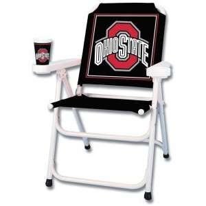  Ohio State Buckeyes Ultra Light, Folding Tailgate Chair 