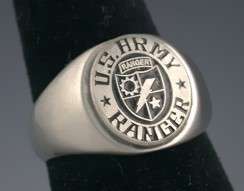   RANGER LOGO MILITARY STAINLESS STEEL BEAUTIFUL NEW RING ALL SIZES
