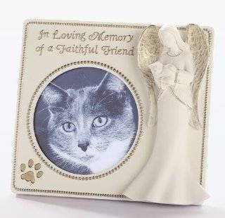 Pack of 4 Farewell Friend Angel with Cat 4 x 4 Photo Picture Frames