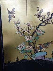 Gold Leaf Lacquer Wall Panel/Wall Screen Decor Chinese  