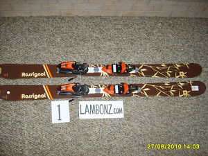Rossignol Short Adult Twin Tip Skis 138 cm Skis with Adjustable Demo 