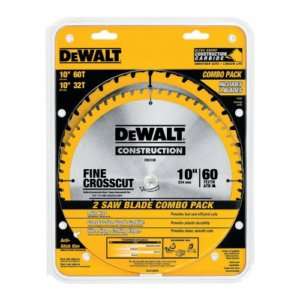 DeWALT DW3106P5 10 Circular Saw Blade Combo Pack  