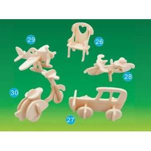    Puzzled   Mini 3D Puzzles   AUTOMOBILE (8 Pieces) Toys & Games