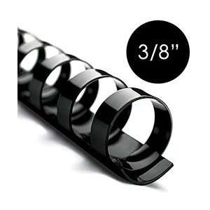  Black Plastic Binding Combs   3/8 Spines