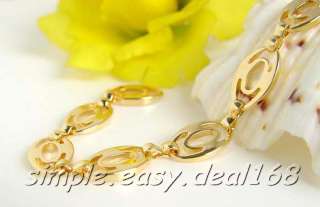 Pretty Links Design Stunning 22K Gold Plated Bracelet  