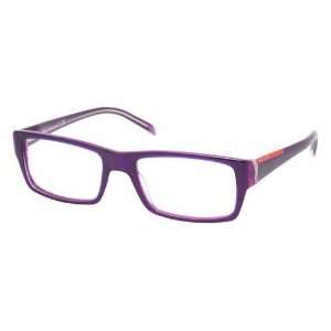  Prada Linea Rossa (Sport) Mens 08a Violet Frame Plastic Eyeglasses 