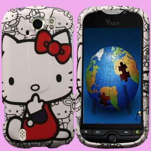   Mobile MyTouch 4G Slide Hello Kitty Cover Skin HTC A Snap Clip  