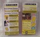 KARCHER POWER WASHER SOAP PAC DECK PATIO CLEANER 24 PKS