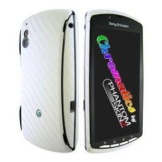 Sony Ericsson Xperia Play White Carbon Fiber Full Body 