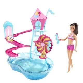 Barbie Puppy Water Park Nicki Doll Playset by Mattel