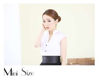 Clip on Bun Hair Piece Extension New KOREA JAPAN Woman Synthetic 