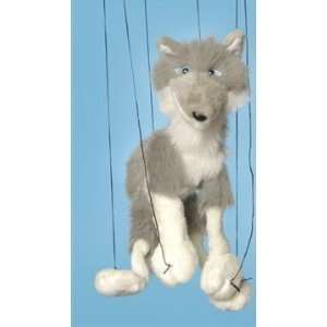  Forest Animal (Grey Wolf) Small Marionette Toys & Games